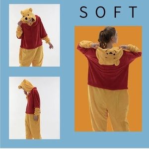Winnie The Pooh Plush Costume Adult Size Medium Halloween costume